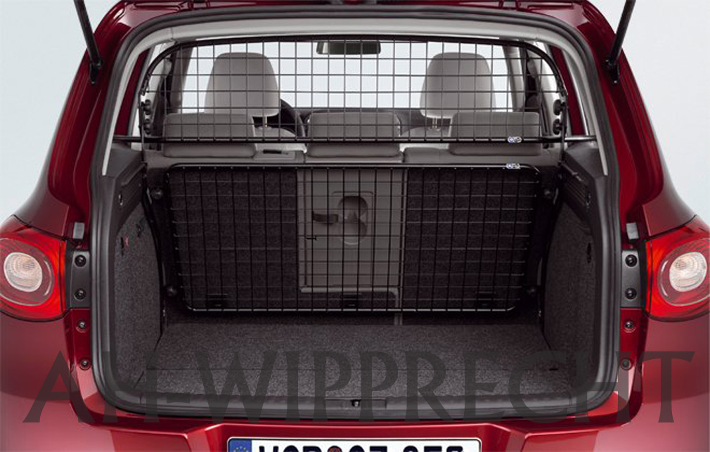 NEU Original Tiguan R Trenngitter VW Hundegitter Gitter Netz Kofferraum ...